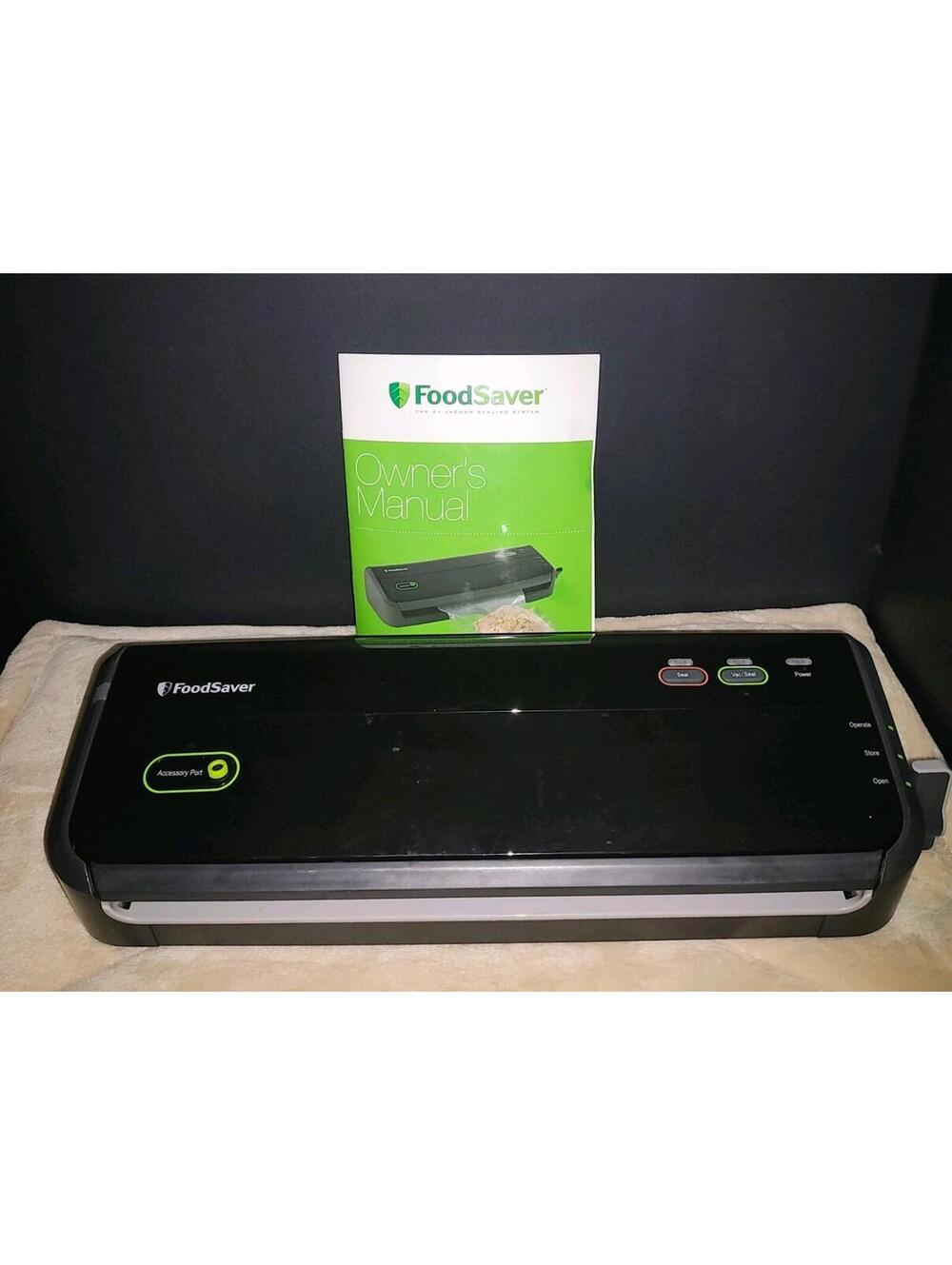 FoodSaver FM2100 FM2100-000 Black Food Vacuum Sealer - Picture 6 of 7